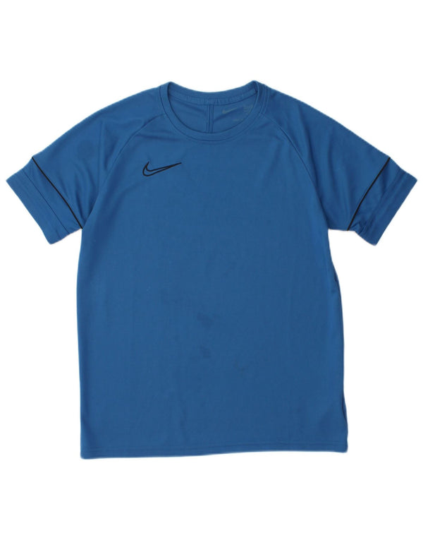 NIKE Dri Fit T-Shirt für Jungen, 13–14 Jahre, XL, Blau, Polyester, Sport