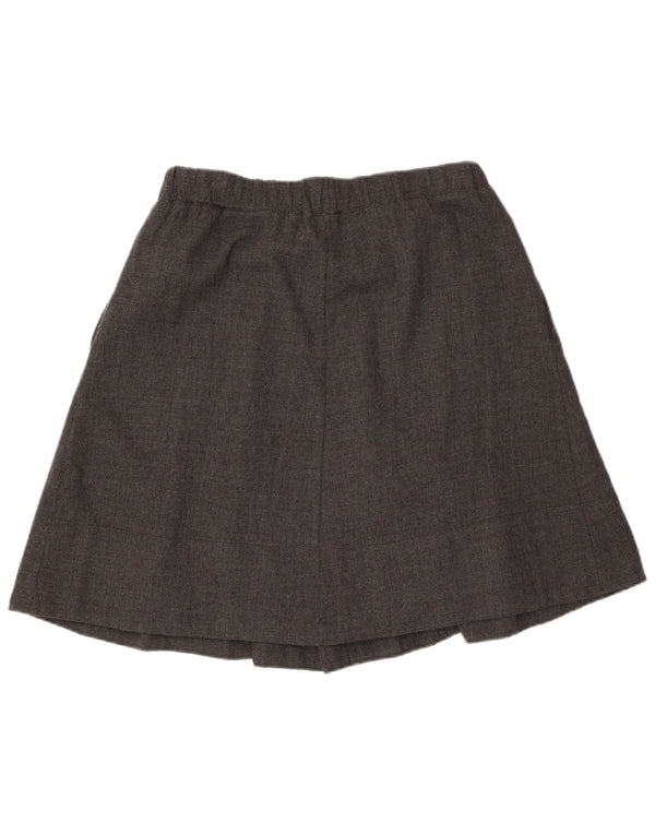 Henry Cottons Damen Faltenrock IT 42 Medium W30 Grau meliert