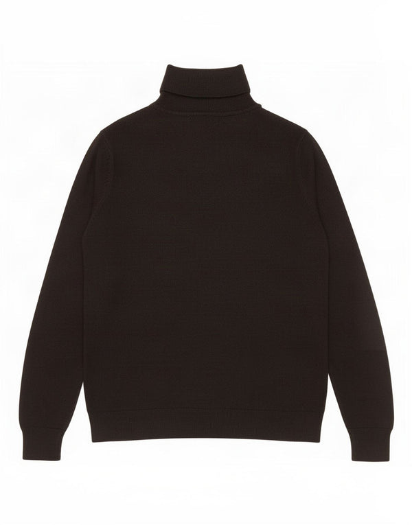 Marks & Spencer Damen-Pullover mit Rollkragen, Gr. 40, Größe L, Grau, Acryl