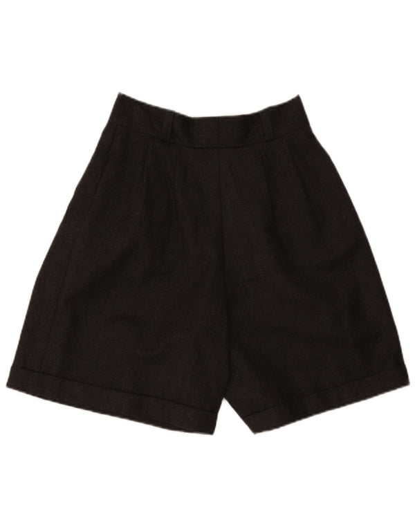 Norton & Wilson Damen-Freizeitshorts mit hoher Taille IT 44 Medium W26 Grau