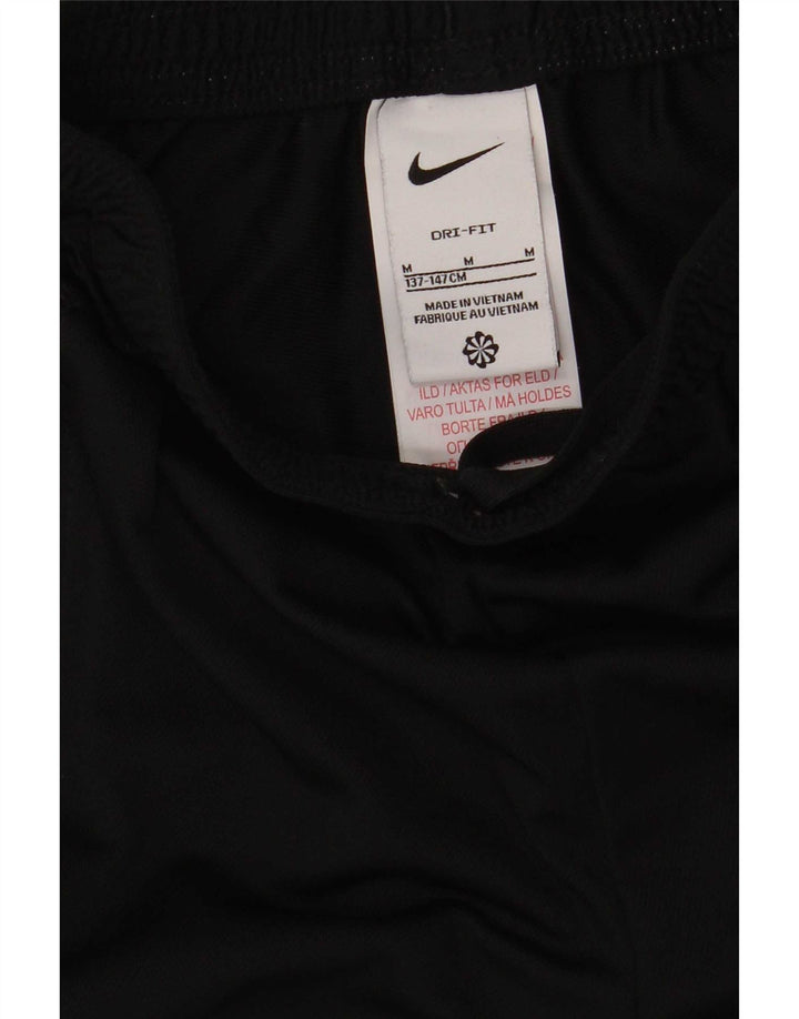Nike Trainingshose für Jungen, 10–11 Jahre, mittelgroß, schwarzes Polyester