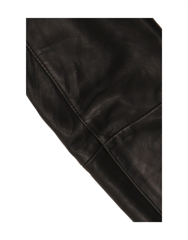 Bata Herren Lederjacke UK 42 XL Schwarz