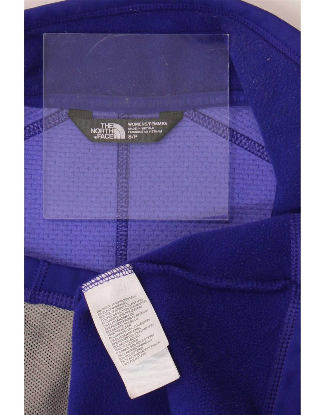 The North Face Damen-Trainingsanzug-Top-Jacke, Größe S, UK 10, Blau, Polyester