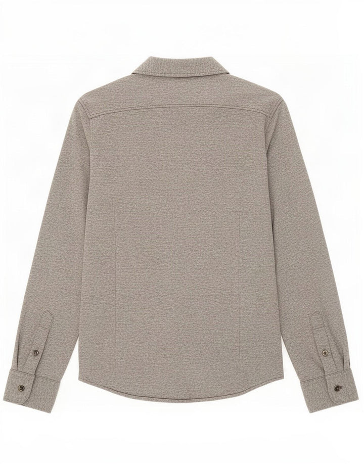 Massimo Dutti Herrenhemd Mittelgrau
