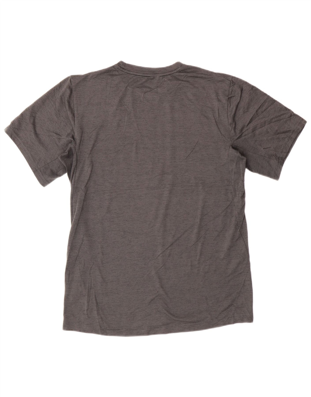 Nike Herren Dri Fit T-Shirt-Oberteil, klein, grau geflecktes Polyester