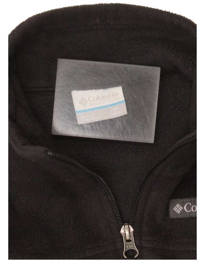 Columbia Fleecejacke für Mädchen, 10–11 Jahre, mittelgroß, Schwarz