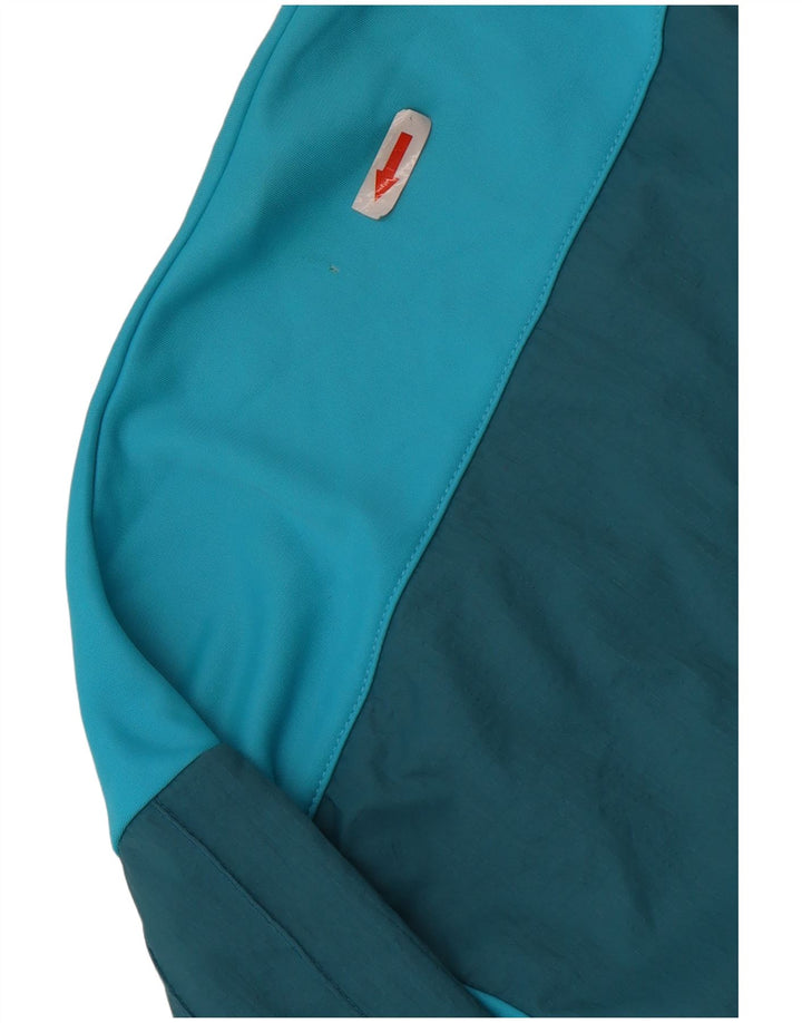AUSTRALIAN L'ALPINA Herren-Trainingsanzug-Oberteiljacke IT 50 Mittelblauer Farbblock