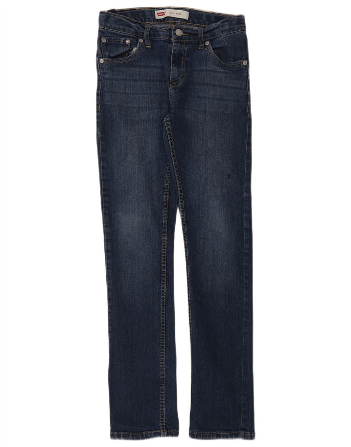 LEVI'S Jungen 511 Slim Jeans 13–14 Jahre W28 L30 Blaue Baumwolle