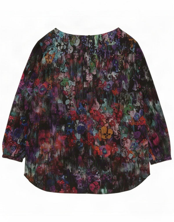 Fenn Wright Manson Damen Bluse Top UK 8 Small Mehrfarbig Blumen