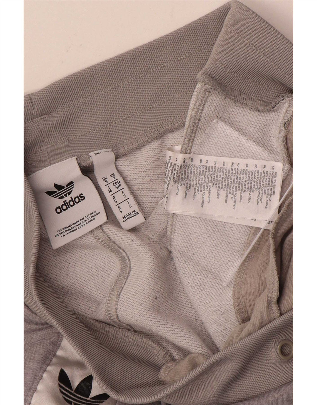 Adidas Herren Graphic Sport Shorts Small Graues Colourblock-Polyester
