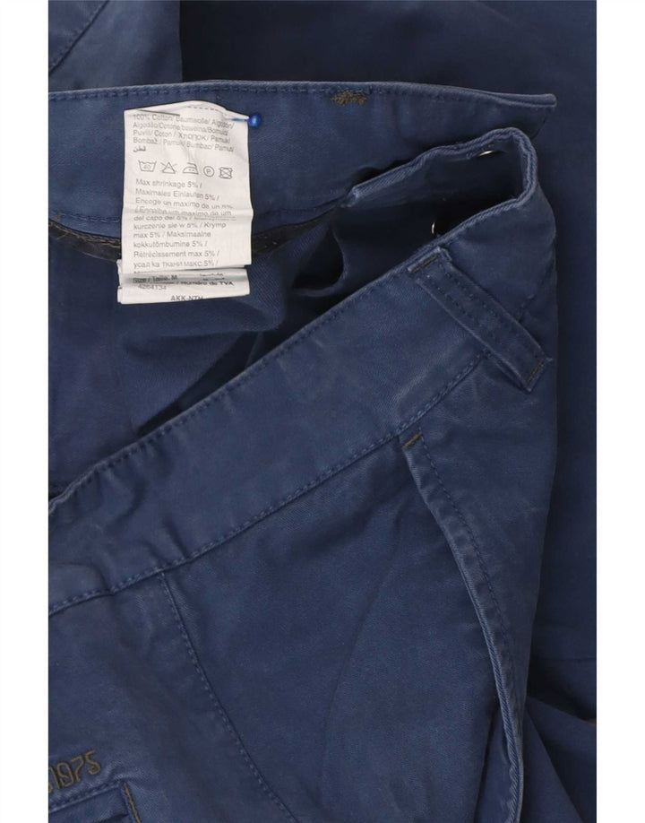 Jack & Jones Herren Chino-Shorts, Größe M, W32, Blau, Baumwolle