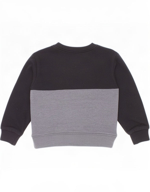 Under Armour Baby Boys Sweatshirt Jumper 18-24 Months Black Colourblock