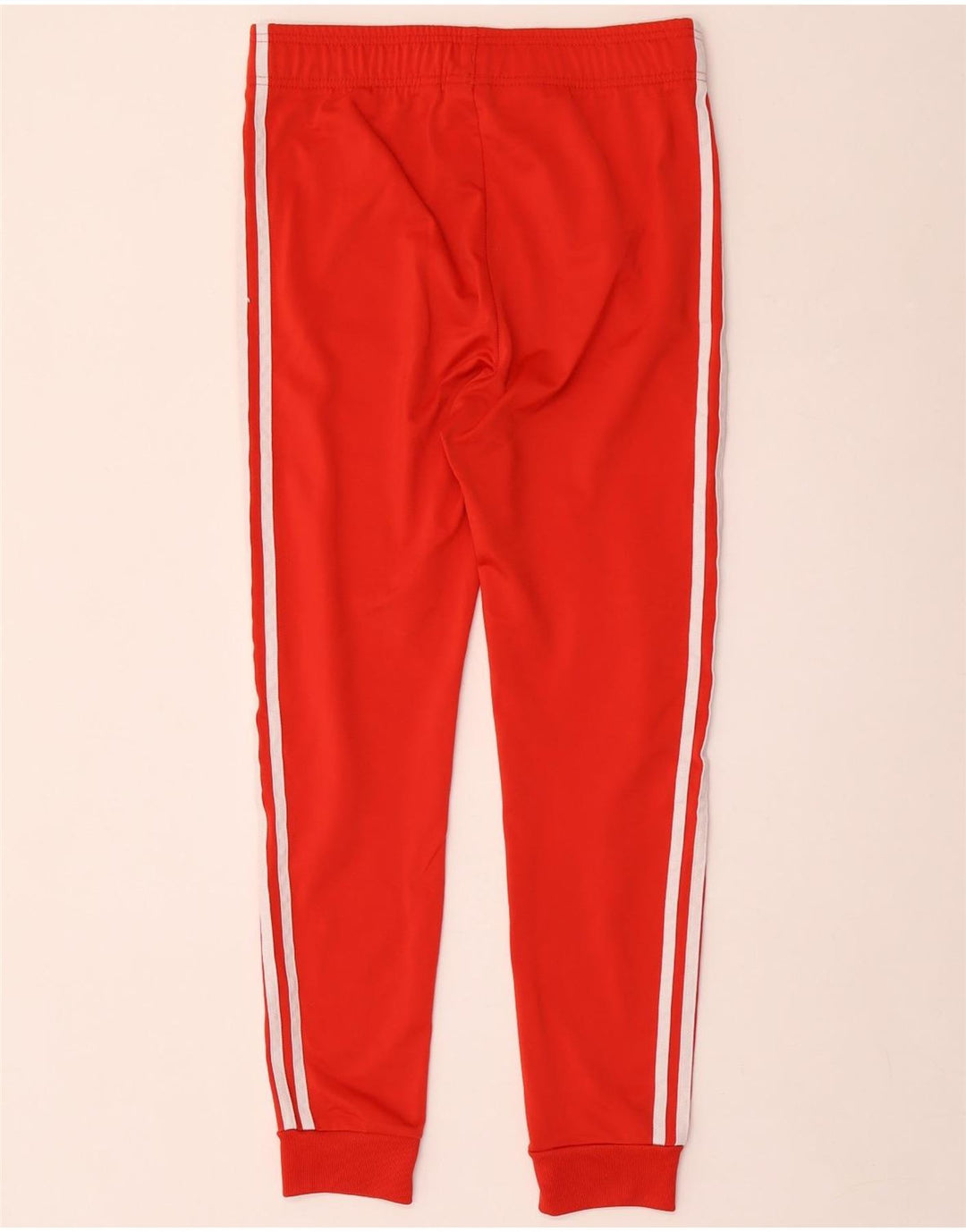 Adidas Jungen-Trainingshose, Jogginghose, 13–14 Jahre, rotes Polyester