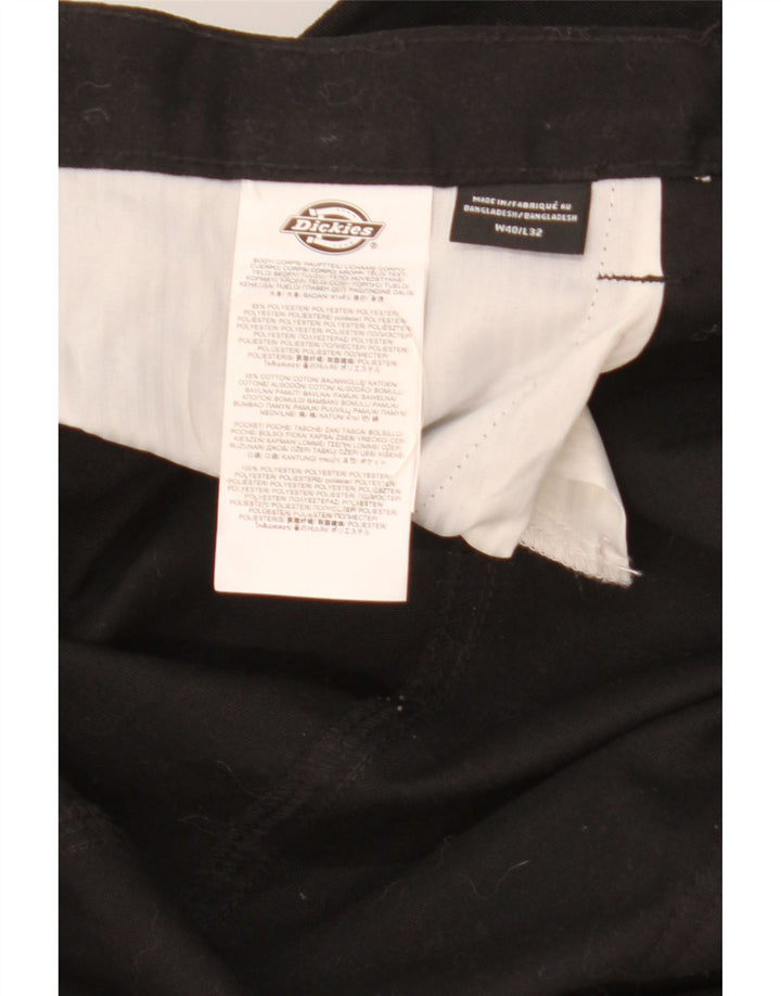 Dickies Gerade Herren-Cargohose W40 L32 Schwarzes Polyester