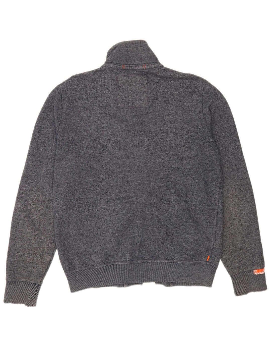 Superdry Herren-Trainingsanzug-Top-Jacke XL aus marineblauer Baumwolle