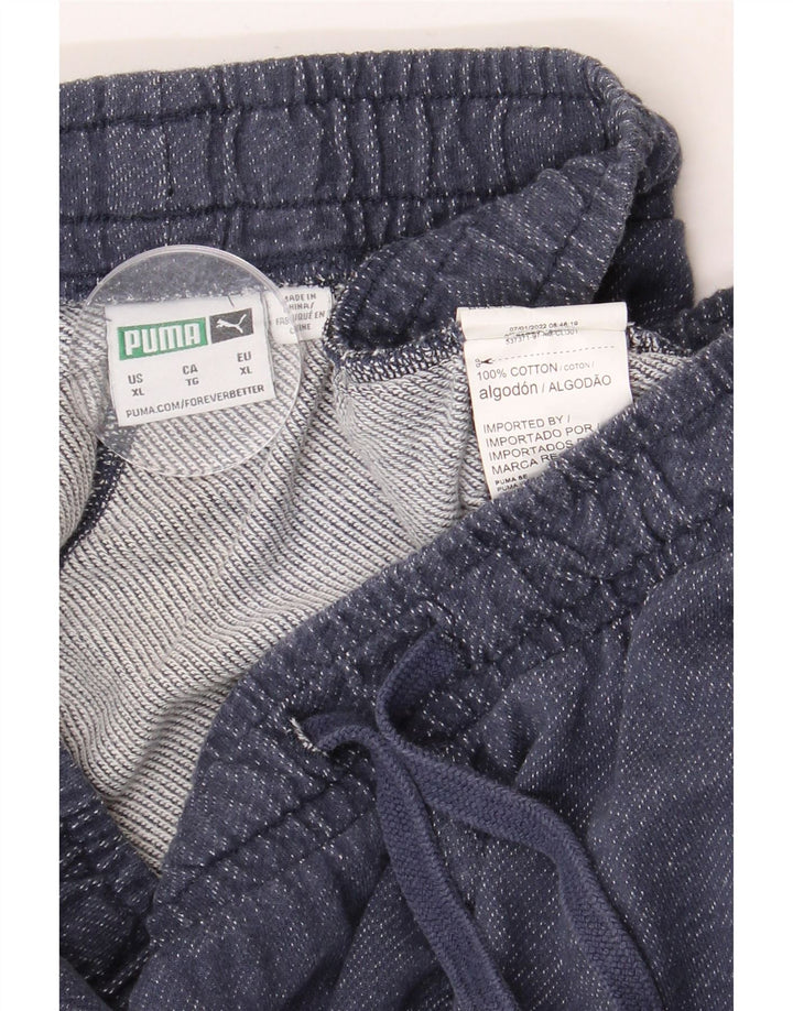 PUMA Herren-Trainingshose, Jogginghose, XL, Marineblau, Baumwolle