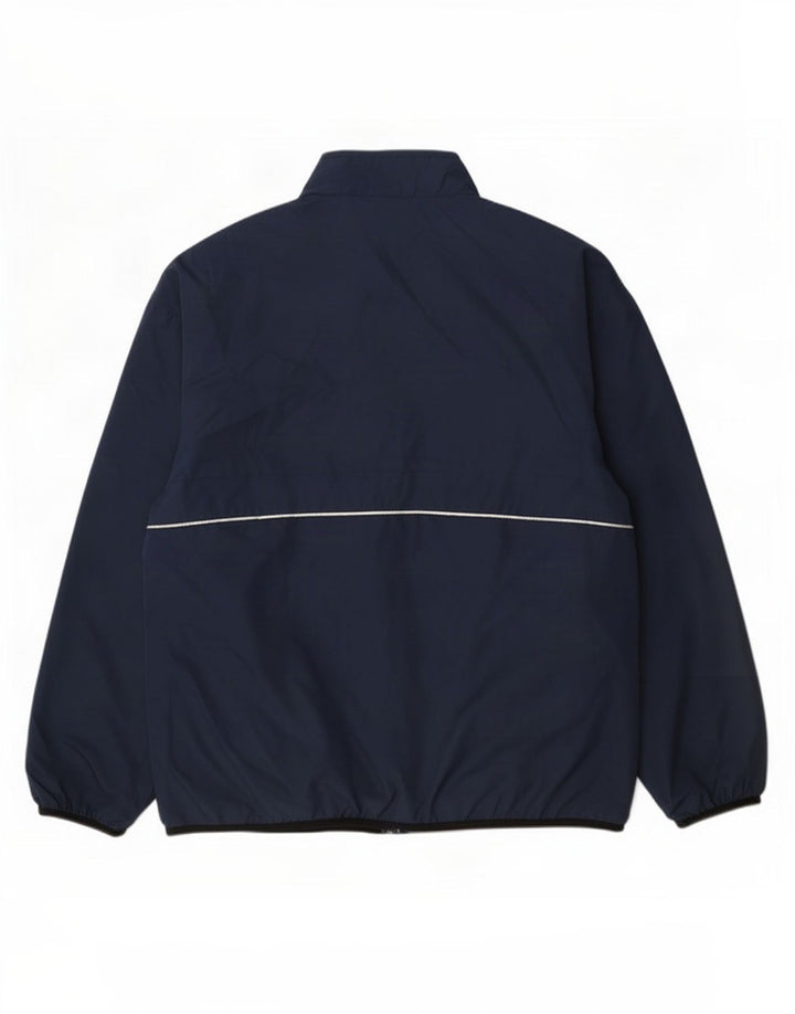 Reebok Herren Regenjacke UK 42 XL Marineblau Polyester