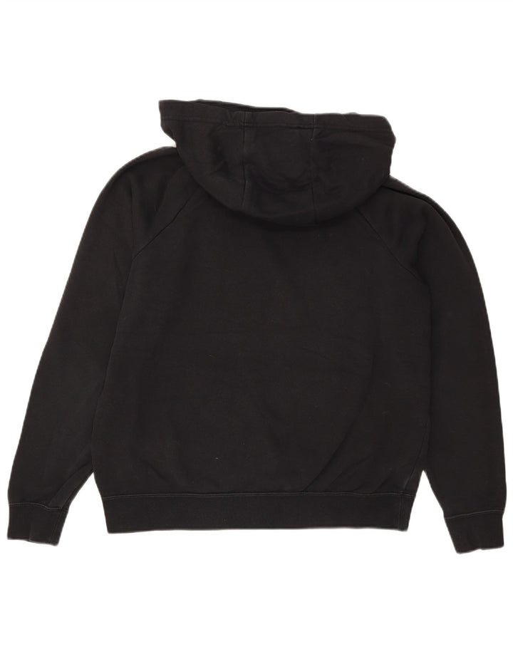 Nike Damen-Pullover mit übergroßem Kapuzenpullover, Gr. 14, mittelschwarz, Baumwolle