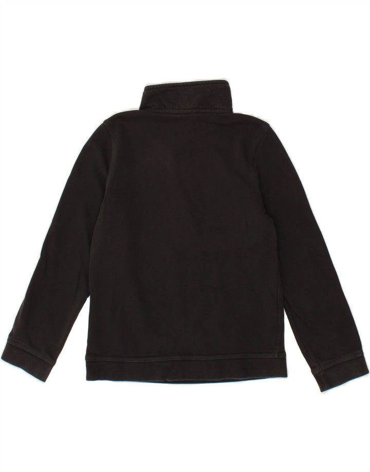 NIKE Boys Zip Neck Sweatshirt Jumper 10-11 Years Medium Black Vintage Nike and Second-Hand Nike from Messina Hembry 