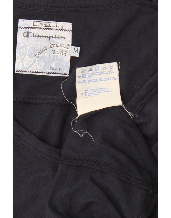 Champion Damen Easy Fit Weste Top UK 12 Medium Marineblau Baumwolle