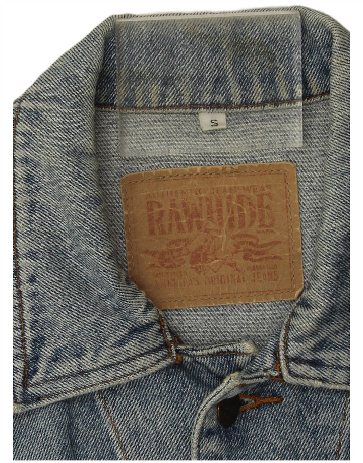 Vintage Herren Jeansjacke UK 36 Small Blue