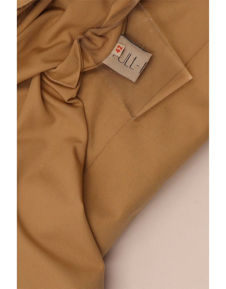 Vintage Damen Wendemantel IT 42 Mittelbeige