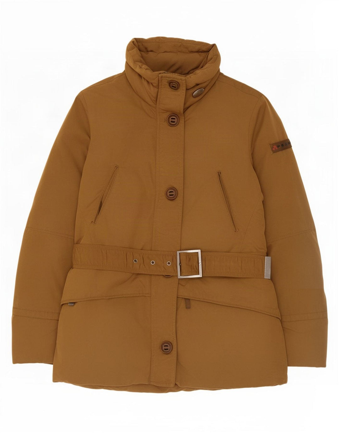 PEUTEREY Damen Wattierte Jacke IT 42 Mittelbraun