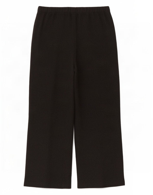 Zara Mädchen-Trainingshose mit weitem Bein, 13–14 Jahre, schwarzes Polyester