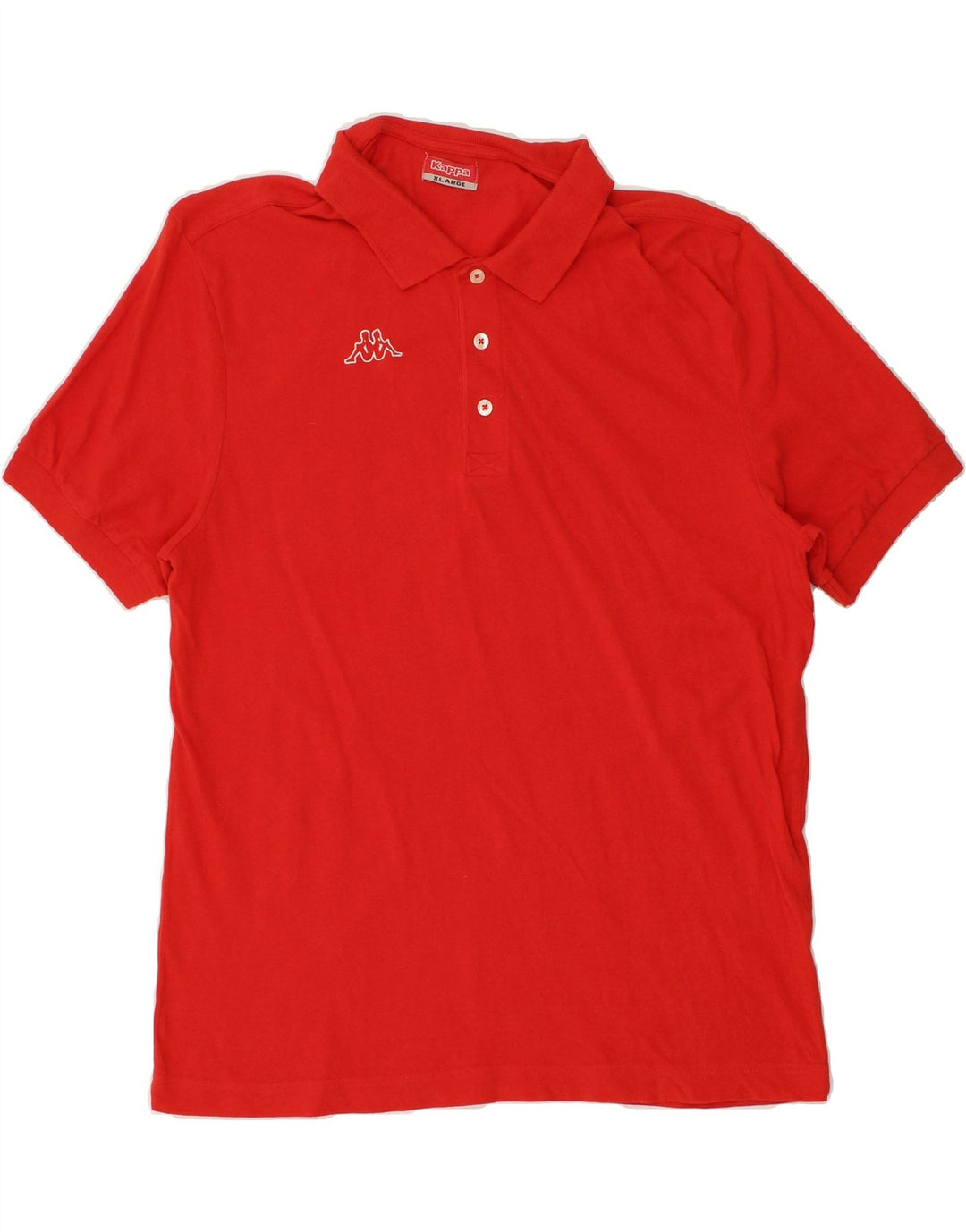 KAPPA Mens Polo Shirt XL Red | Vintage Kappa | Thrift | Second-Hand Kappa | Used Clothing | Messina Hembry 
