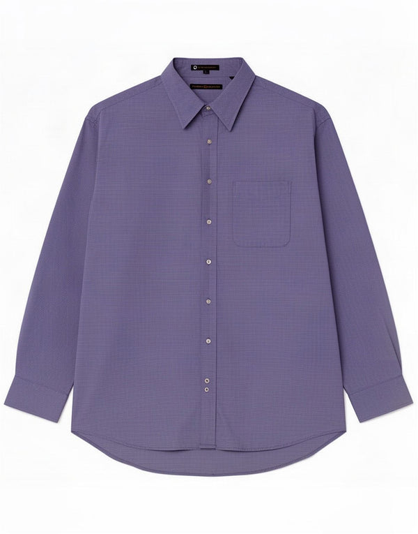Tommy Hilfiger Herrenhemd Größe 18 2XL Blaue Hahnentritt-Baumwolle