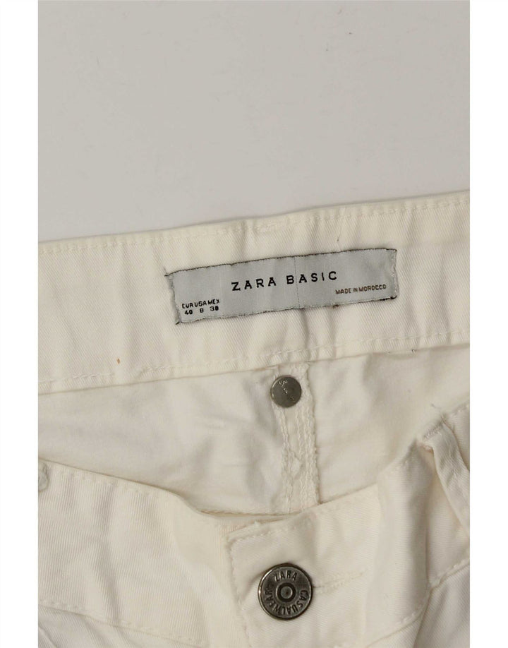 Zara Damen Skinny Jeans EU 40 Medium W30 L31 Weiß