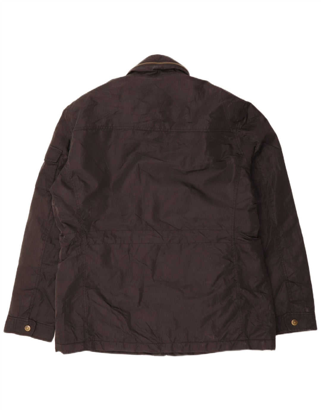 Esprit Herren-Utility-Jacke mit Kapuze, UK 44, 2XL, Schwarz, Polyester