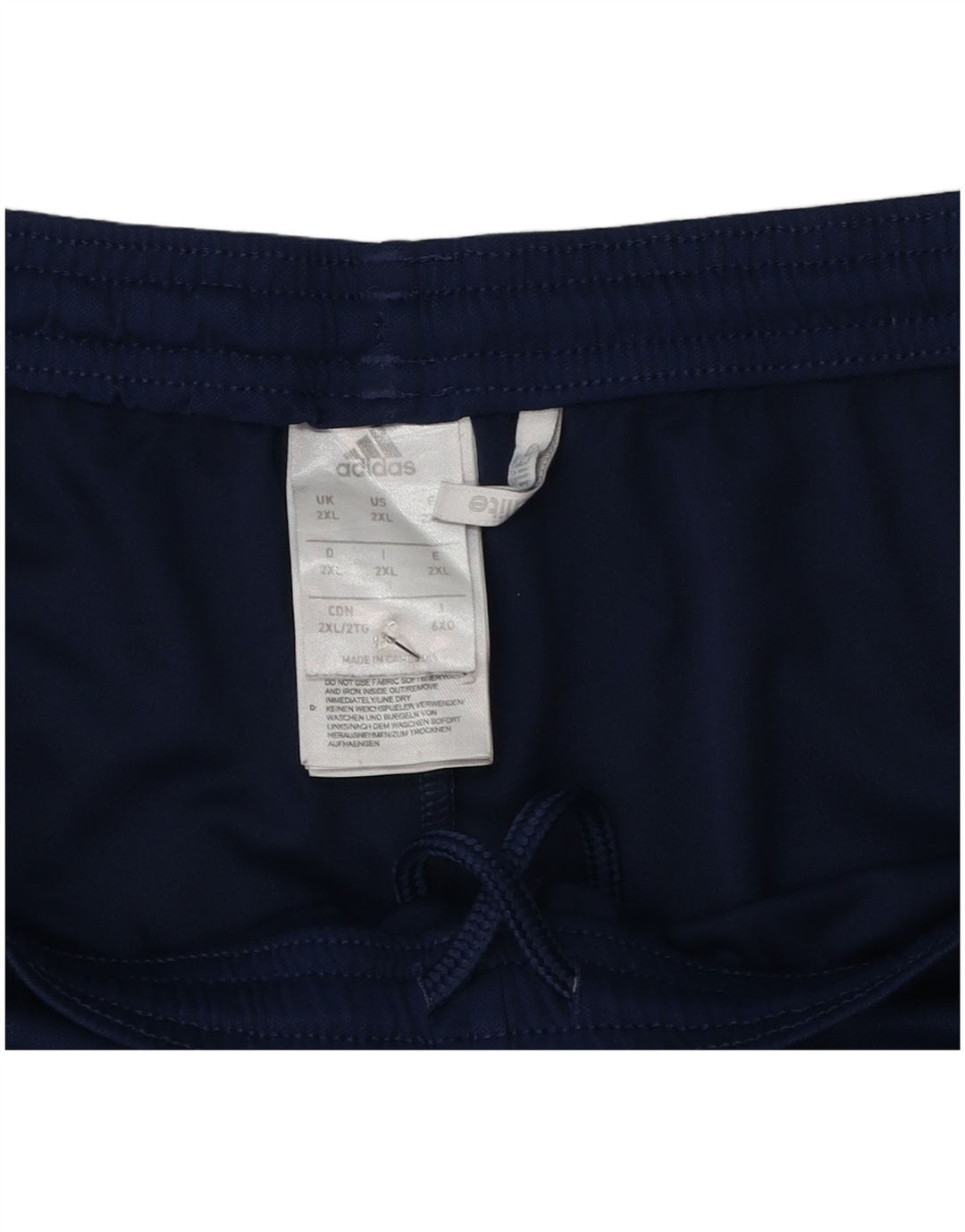 Adidas Herren Climalite Sport Shorts 2XL Marineblau Polyester