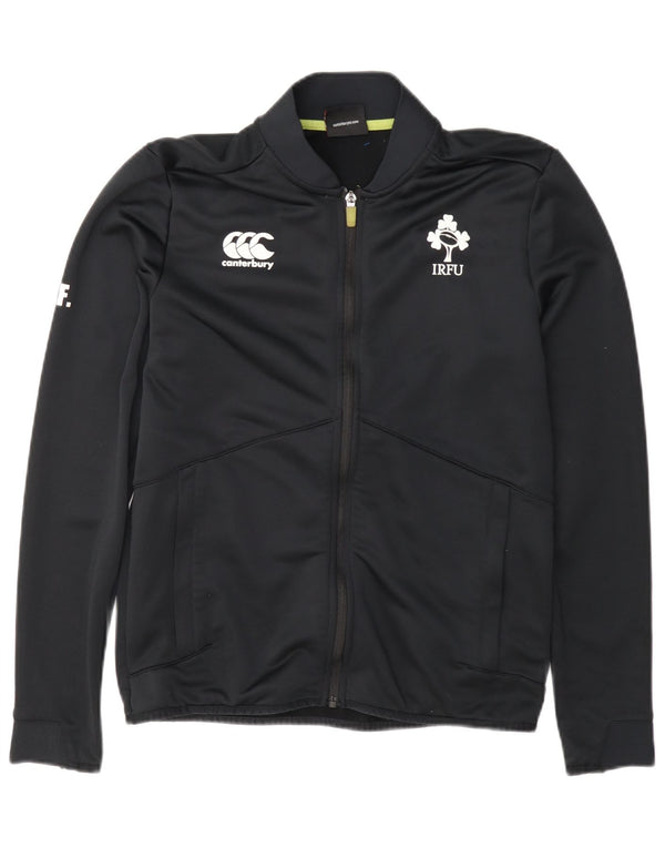 Canterbury Herren IRFU Trainingsanzug Top Jacke XS Schwarz Polyester