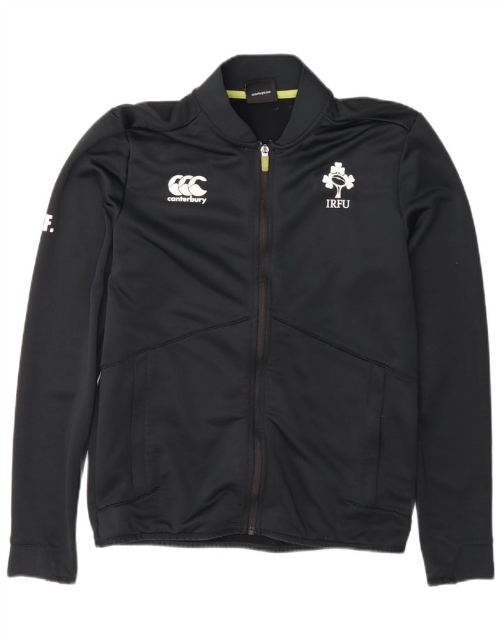 Canterbury Herren IRFU Trainingsanzug Top Jacke XS Schwarz Polyester