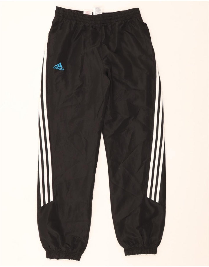 ADIDAS Jungen-Trainingshose, Jogginghose, 13–14 Jahre, schwarzes Polyester