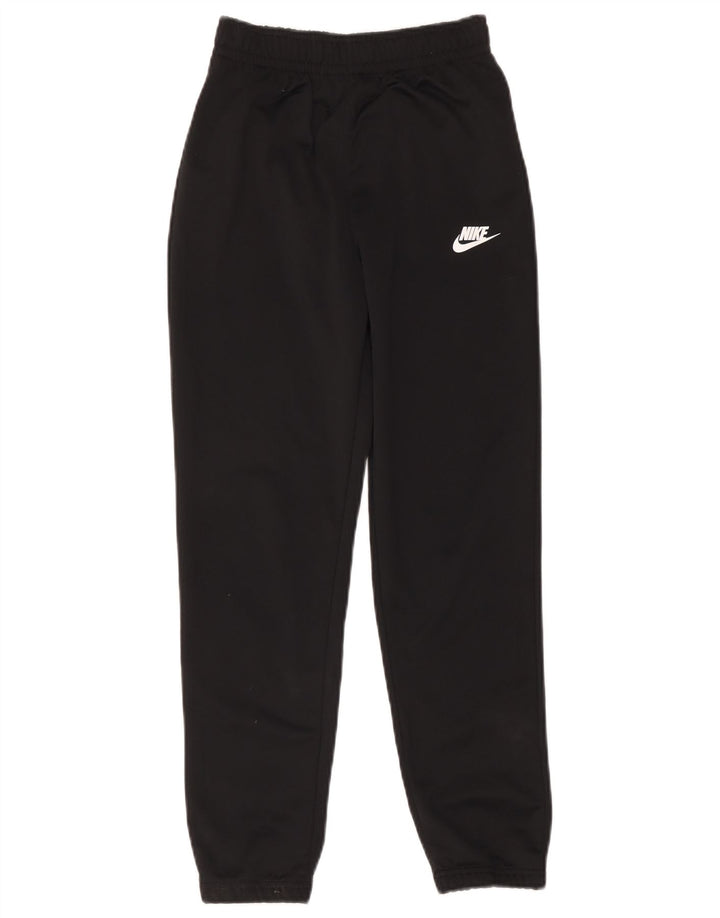 Nike Jungen-Trainingshose, Jogginghose, 12–13 Jahre, Größe L, Schwarz, Polyester