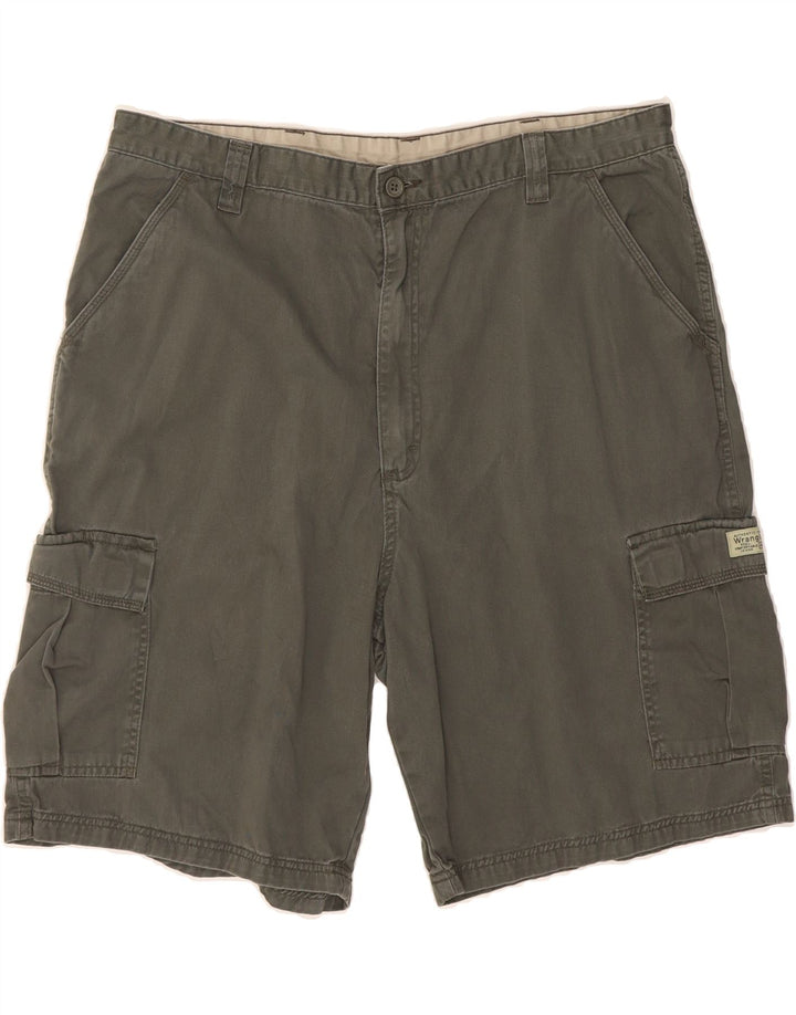 WRANGLER Mens Cargo Shorts W40 XL  Grey Cotton Vintage Wrangler and Second-Hand Wrangler from Messina Hembry 