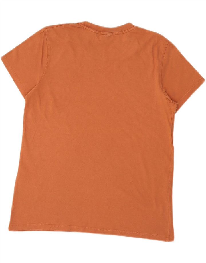 Levi's Herren T-Shirt Top Small Orange Baumwolle