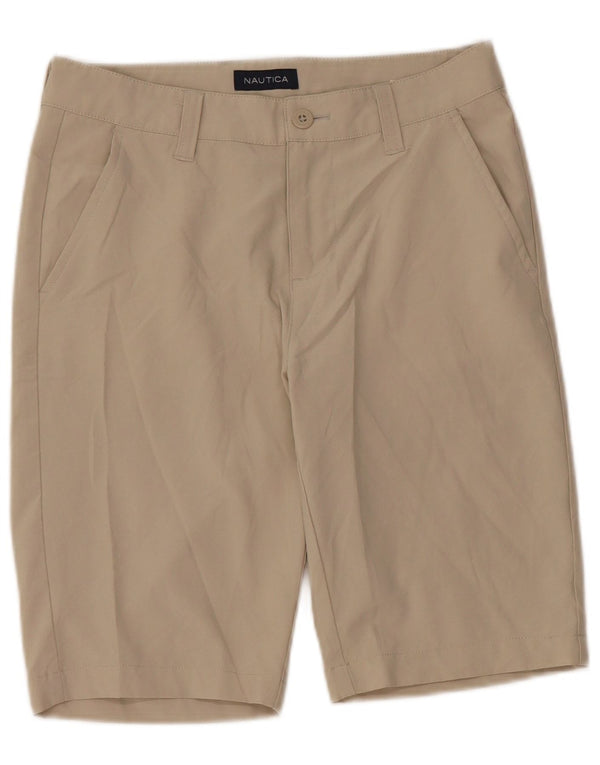 Nautica Chino-Shorts für Jungen, 13–14 Jahre, W26, Beige, Polyester