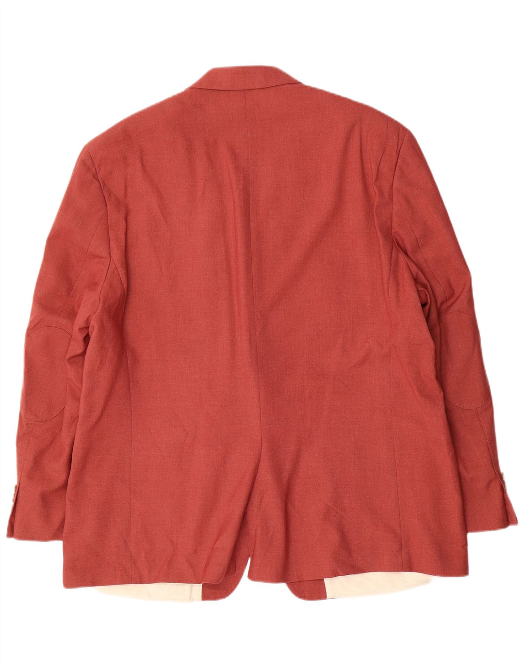 Ralph Lauren Herren-Blazer mit 2 Knöpfen, UK 48 3XL, rotes Polyester