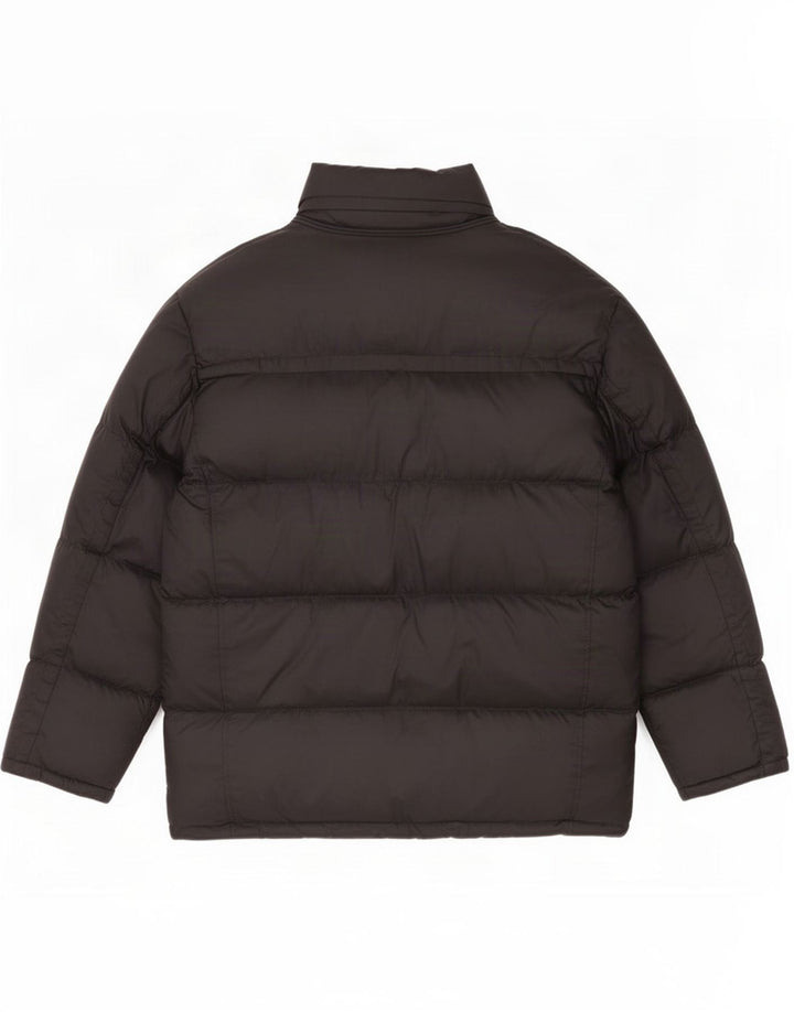 Brugi Herren Wattierte Jacke UK 40 Large Schwarz Polyamid