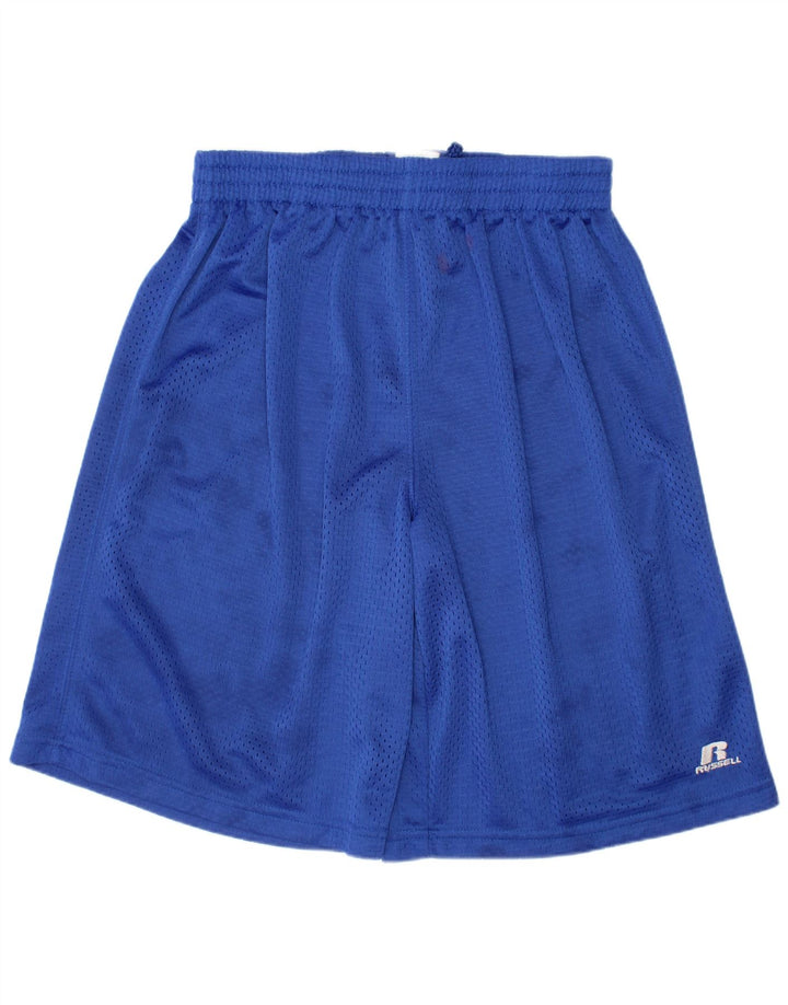 Russell Athletic Jungen-Sportshorts, 14–15 Jahre, blaues Polyester