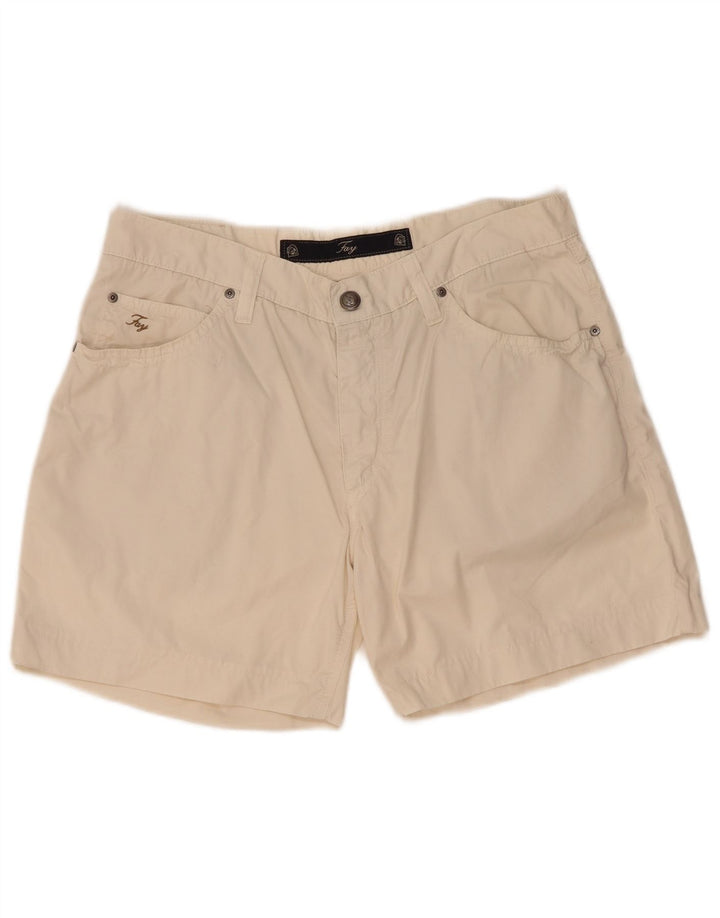 Fay Herren Freizeitshorts W38 XL Beige Baumwolle