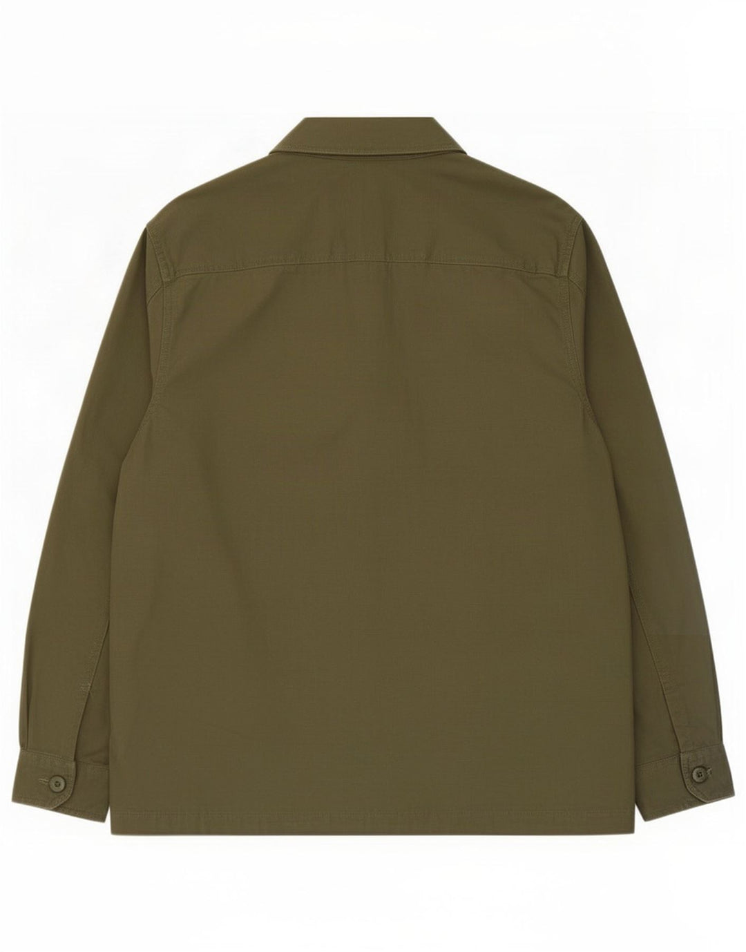 Marks & Spencer Herren-Overshirt-Hemd, groß, Khaki, Baumwolle