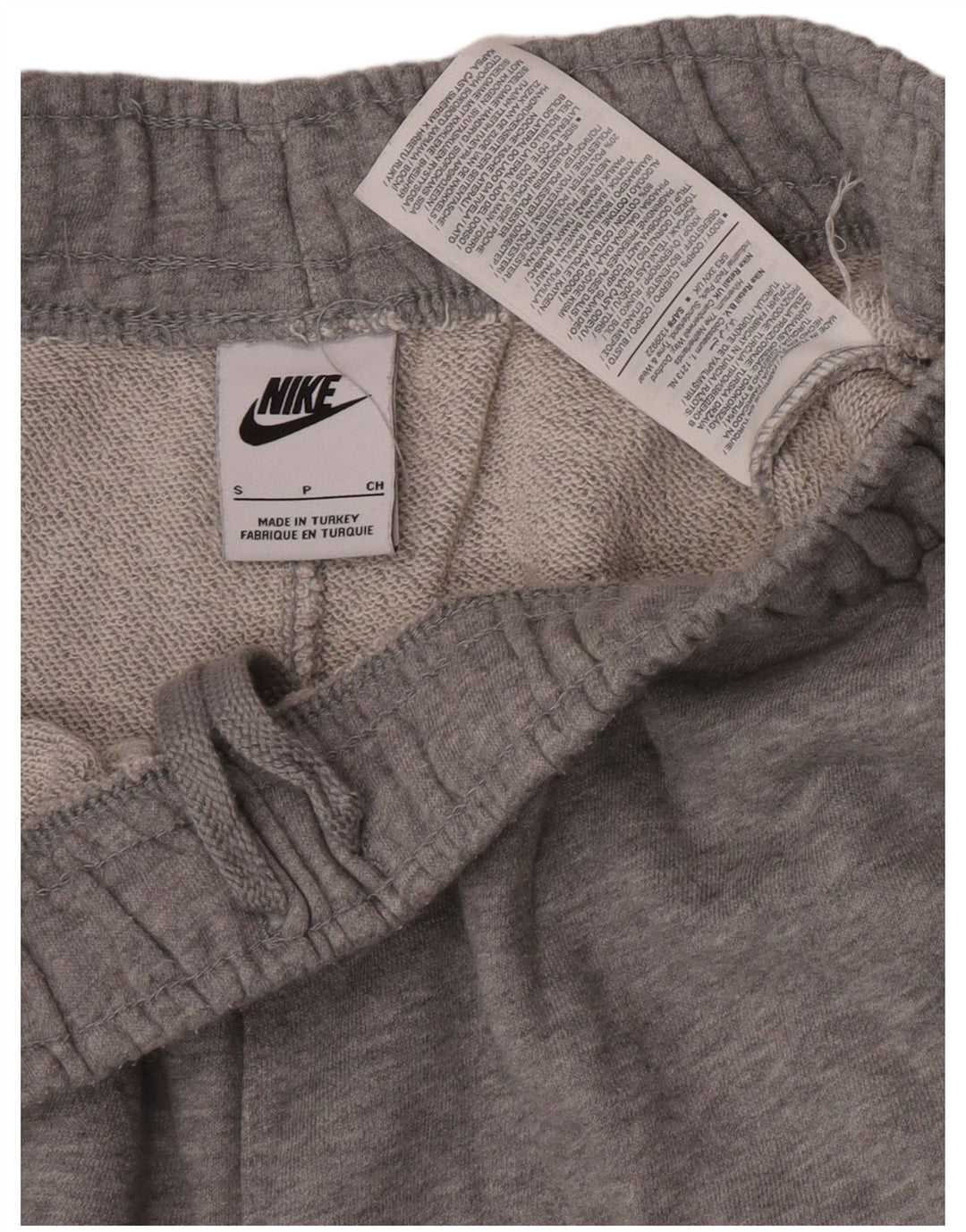 Nike Herren-Sportshorts, Größe S, graue Baumwolle