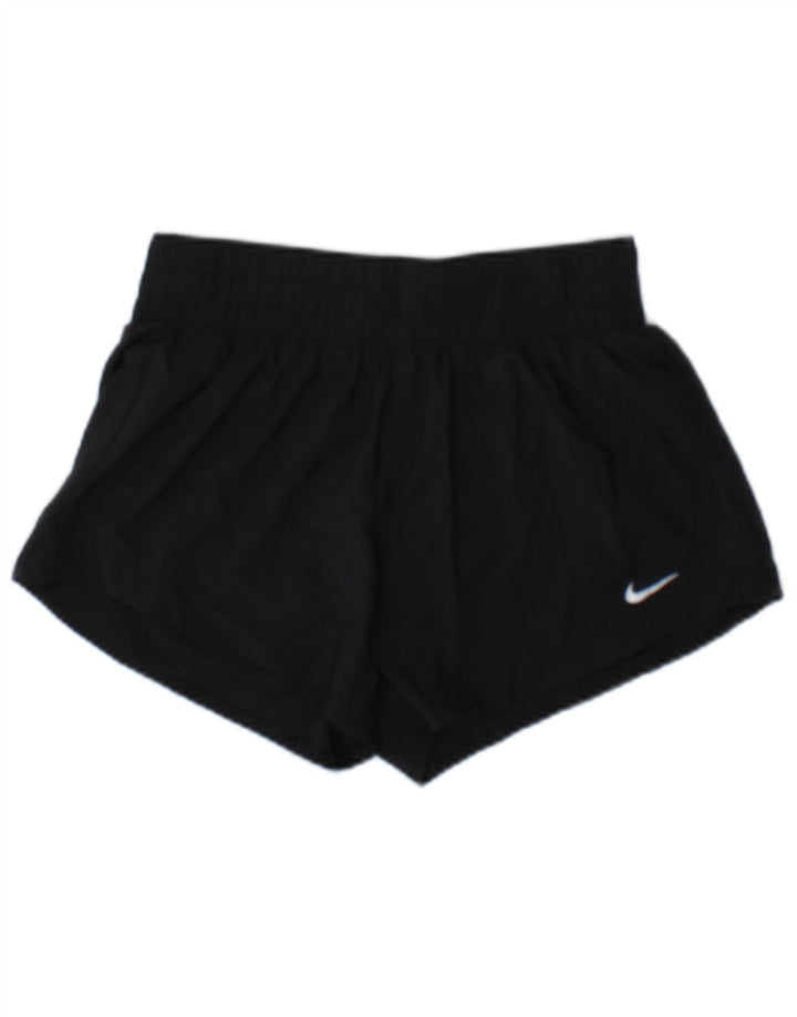 Nike Damen Sportshorts UK 10 Small Schwarz
