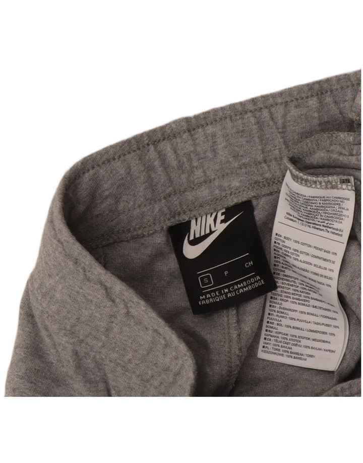 Nike Herren-Sportshorts, Größe S, graue Baumwolle