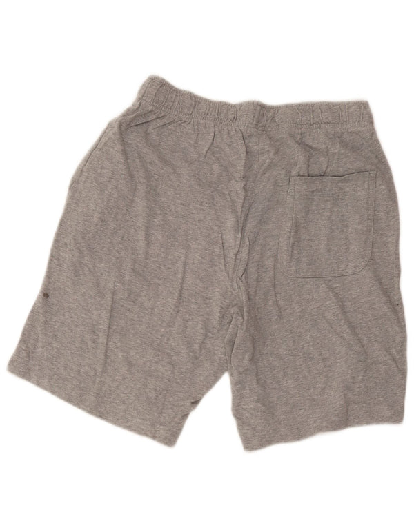 Nike Herren-Sportshorts, klein, grau gefleckte Baumwolle