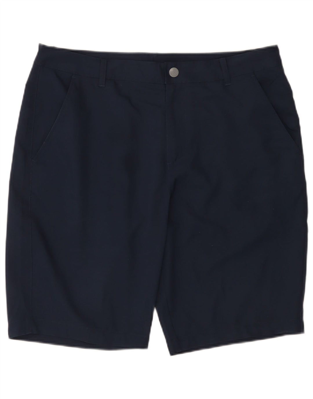 Puma Herren Chino Shorts W34 Large Marineblau Polyester